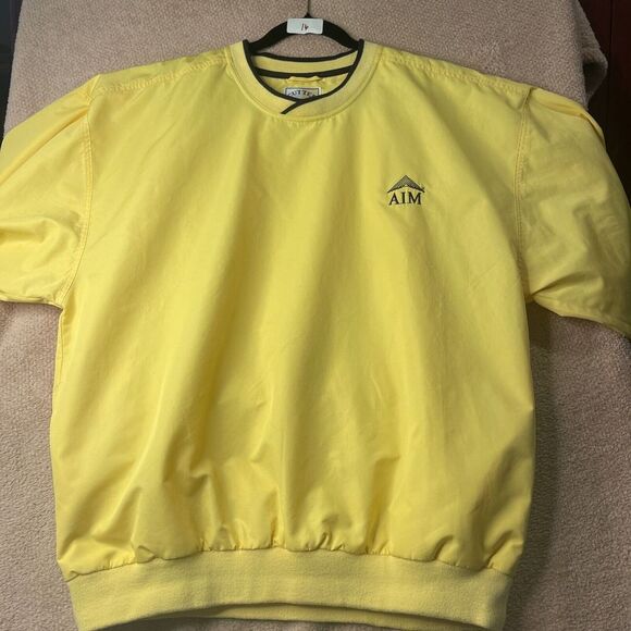 Cutter & Buck Other - Cutter & Buck Men's Pullover L Yellow AIM Pockets‎ #16